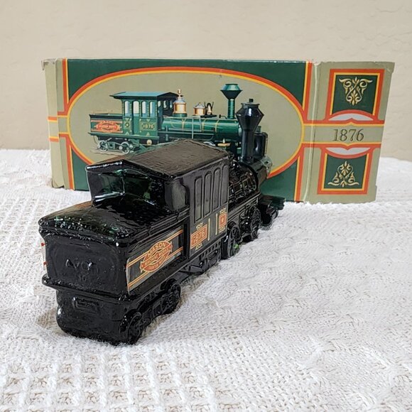 Vintage Avon 1876 CENTENNIAL EXPRESS Glass TRAIN Wild Country Original Box - Picture 5 of 14